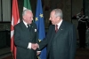 Il Presidente Ciampi con Sua Altezza Eminentissima il Principe e Gran Maestro del Sovrano  Militare Ordine di Malta, Fr&#224; Andrew Bertie .