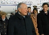Il Presidente Ciampi con la moglie Franca da stamane, in Cina per la visita di Stato di sei giorni. Nella foto &#232; con il Vice Ministro degli Affari Esteri Zhang Ye Sui.