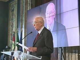 Intervento del Presidente della Repubblica Giorgio Napolitano, in occasione della celebrazione del Giorno della Memoria 