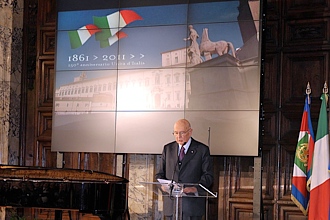 il Presidente Giorgio Napolitano
