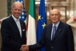  Il Presidente Napolitano con Joe Biden, Vice Presidente degli Stati Uniti d'America