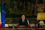Messaggio di fine anno del Presidente della Repubblica Giorgio Napolitano