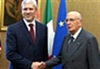 Incontro del Presidente della Repubblica Giorgio Napolitano con il Presidente della Serbia, S. E. il Signor Boris Tadic
