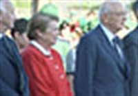Il Presidente Giorgio Napolitano nel corso dell'incontro con i vincitori della 14^ edizione del Concorso "Immagini per la Terra", nell'ambito della "Festa d'Autunno"