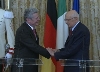 Incontro e successive dichiarazioni alla stampa del Presidente della Repubblica Giorgio Napolitano con il Presidente della Repubblica Federale di Germania, Joachim Gauck.