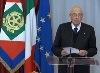 Saluto del Presidente della Repubblica Giorgio Napolitano alla celebrazione del "Giorno del Ricordo"