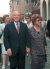 Visita alla Regione Veneto - Il Presidente Ciampi con la moglie Franca Pilla.