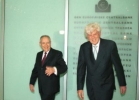 Visita ufficiale nella Repubblica Federale di Germania - Visita alla Banca Centrale Europea insieme al Presidente Willem Duisemberg