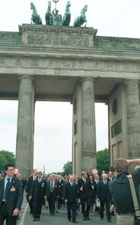 Visita ufficiale nella Repubblica Federale di Germania - Il Presidente Ciampi visita la città di Berlino 