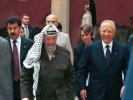 Incontro con il Presidente dell'Autorità Nazionale Palestinese, S.E. il Signor Yasser Arafat.