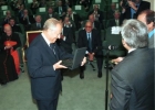 Intervento alla cerimonia d'inaugurazione del Centro della Banca d'Italia "Donato Menichella - Il Presidente Ciampi con il Governatore della Banca d'Italia Antonio Fazio.
