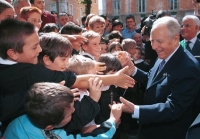Visita alla Regione Abruzzo - Il saluto della città al Presidente Ciampi