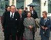 Visita ufficiale in Finlandia - Il Presidente Ciampi e la moglie Franca Pilla con il Presidente di Finlandia Marthi Ahtisaari e la moglie Aeva.