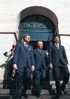 Visita alla città di Milano - Il Presidente Ciampi in visita alla Borsa.