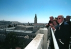 Visita di Stato in Israele - Il Presidente Ciampi in visita alla Città Vecchia.