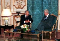 Visita nella Repubblica Francese - Il Presidente Ciampi a colloquio con il Primo Minsitro Lionel Jospin.