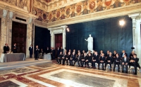 Consegna delle insegne di Cavaliere dell'Ordine "Al Merito del Lavoro" ai Cavalieri del Lavoro nominati il 2 giugno 1999.