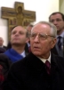 Il Presidente Ciampi durante la visita alla Galleria degli Uffizi di Palazzo Vecchio.