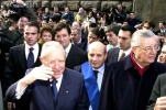  Il Presidente Ciampi al suo arrivo alla Regione Toscana accompagnato dal Segretario Generale del Quirinale Gaetano Gifuni.