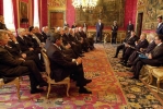 Il Presidente Ciampi durante i colloqui con i componenti il Consiglio Nazionale Forense.