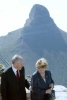 Il Presidente Ciampi con la moglie Franca in visita nella città Sudafricana