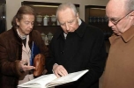 Il Presidente Ciampi con il Ministro per i Beni e le Attività Culturali Giuliano Urbani e Giulia Maria Mozzoni Crespi, Presidente del Fondo per l'Ambiente Italiano, alla cerimonia inaugurale del Convegno "Conservazione e Partecipazione".