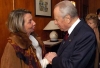 Il Presidente Ciampi con la Signora Ficuciello, alla Caserma "La Marmora".