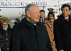 Il Presidente Ciampi con la moglie Franca da stamane, in Cina per la visita di Stato di sei giorni. Nella foto è con il Vice Ministro degli Affari Esteri Zhang Ye Sui.