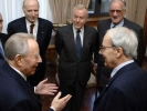 Il Presidente Ciampi con il Presidente della Corte dei Conti Francesco Staderini, poco prima della cerimonia di inaugurazione dell'Anno Giudiziario.