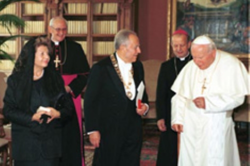 Visita ufficiale alla Santa Sede - 19 ottobre 1999