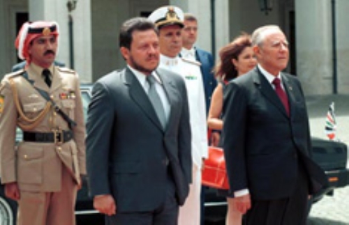 Visita di Sua Maestà Re Abdullah II di Giordania - Roma, 13 luglio 1999