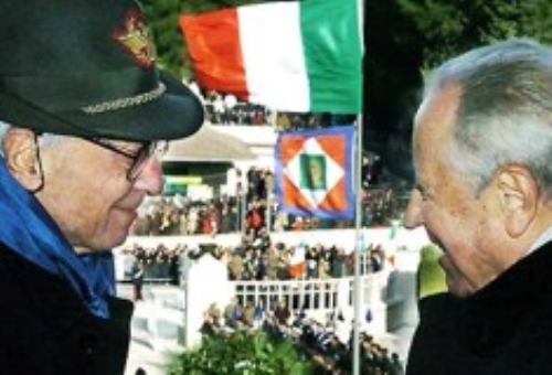 Visita del Presidente della Repubblica Carlo Azeglio Ciampi al Sacrario di Mignano Montelungo per la celebrazione del 60° anniversario della battaglia di Montelungo e visita alla città di Caserta