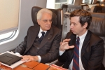 Il Presidente della Repubblica, Sergio Mattarella, con il Ministro della Giustizia, Andrea Orlando, 