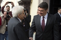 Il Presidente Sergio Mattarella ricevuto dal Primo Ministro Zoran Milanović 