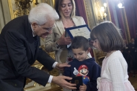 Il Presidente Mattarella premia gli alunni vincitori del concorso