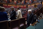 Il Presidente Sergio Mattarella celebrazione parlamentare del sessantesimo anniversario della firma dei Trattati 