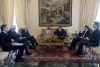 Il Presidente Sergio Mattarella con il Gruppo Misto della Camera 