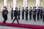 Il Presidente della Camera Roberto Fico al suo arrivo al Quirinale