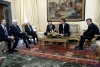 Il Presidente Sergio Mattarella con la delegazione della “Lega - Salvini Premier" in occasione delle consultazioni