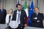 La delegazione di "Fratelli d'Italia", "Forza Italia - 