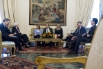 Il Presidente Sergio Mattarella con la delegazione del Gruppo Misto della Camera dei Deputati 