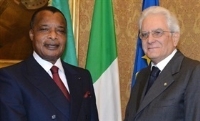 Incontro del Presidente della Repubblica Sergio Mattarella con il Presidente della Repubblica del Congo, Denis Sassou N'Guesso