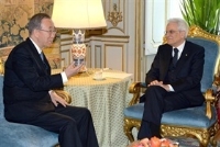Incontro del Presidente della Repubblica Sergio Mattarella con il Segretario Generale delle Nazioni Unite, Ban Ki-moon