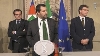 La delegazione  della "Lega - Salvini Premier" in occasione delle consultazioni