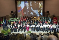 Il Presidente della Repubblica Sergio Mattarella in occasione della cerimonia di inaugurazione dell’Anno Accademico 2018-2019 dell’Università Politecnica delle Marche