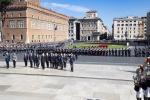 Il Presidente della Repubblica Sergio Mattarella con le Alte cariche dello Stato rende omaggio al Milite Ignoto all'Altare della Patria in occasione della Festa della Repubblica

