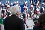 Il Presidente della Repubblica Sergio Mattarella in occasione della Rivista Militare per la Festa Nazionale della Repubblica
