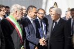  Il Presidente della Repubblica Sergio Mattarella alla cerimonia commemorativa delle vittime del crollo del Ponte Morandi 
