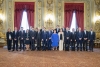 Il Presidente Sergio Mattarella in occasione della cerimonia di giuramento del Presidente del Consiglio dei Ministri Giuseppe Conte e dei membri del nuovo Governo 
