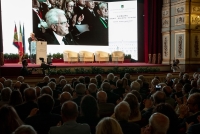 Il Presidente della Repubblica Sergio Mattarella nel corso del Convegno “Europa: Radici – Ragioni – Futuro”